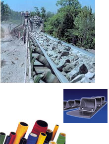 GATES, GEORGIA DUCK: Bandas Transportadoras y Mangueras Industriales